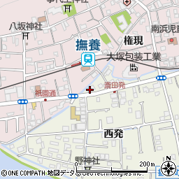 徳島県鳴門市撫養町斎田西発79周辺の地図