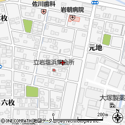 徳島県鳴門市撫養町立岩元地203周辺の地図
