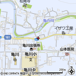 和歌山県海南市且来383周辺の地図