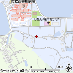 香川県三豊市高瀬町比地中3004周辺の地図