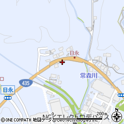 山口県美祢市大嶺町東分日永2629周辺の地図