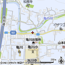 和歌山県海南市且来270周辺の地図