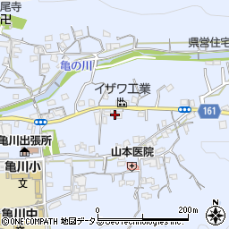 和歌山県海南市且来396周辺の地図