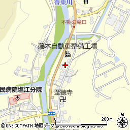 香川県高松市塩江町安原上東346周辺の地図