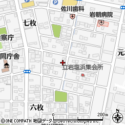 徳島県鳴門市撫養町立岩七枚172周辺の地図