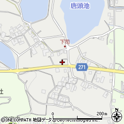 香川県三豊市高瀬町比地840周辺の地図