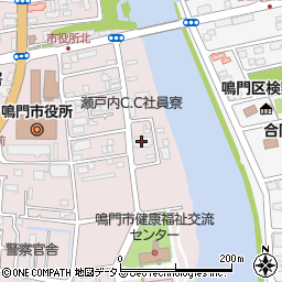鳴門市役所　教育委員会教育総務課周辺の地図