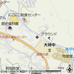 広島県江田島市大柿町大原1020-2周辺の地図