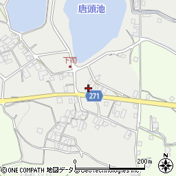 香川県三豊市高瀬町比地713周辺の地図