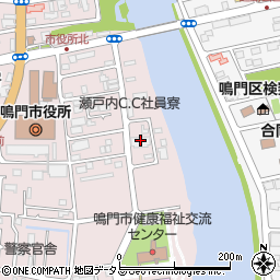鳴門市教育委員会周辺の地図