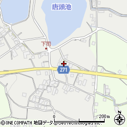 香川県三豊市高瀬町比地712周辺の地図