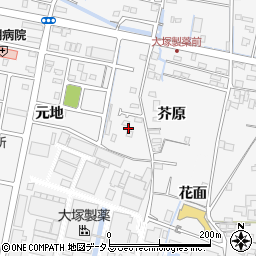 徳島県鳴門市撫養町立岩芥原107周辺の地図