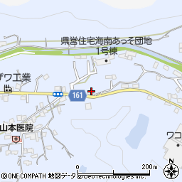 和歌山県海南市且来420周辺の地図