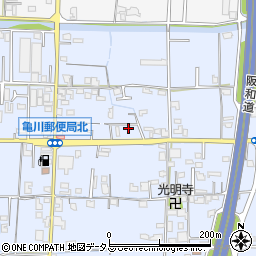 和歌山県海南市且来112周辺の地図
