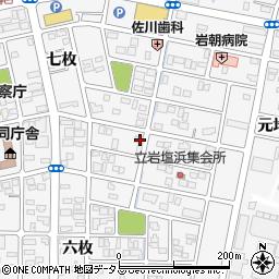 徳島県鳴門市撫養町立岩七枚173周辺の地図
