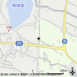 香川県三豊市高瀬町比地693周辺の地図