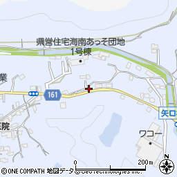 和歌山県海南市且来554周辺の地図