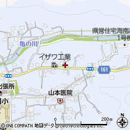 和歌山県海南市且来365周辺の地図