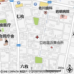 徳島県鳴門市撫養町立岩七枚175周辺の地図