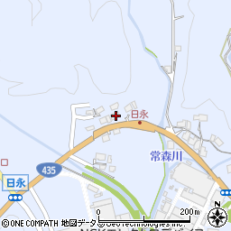 山口県美祢市大嶺町東分日永2635周辺の地図