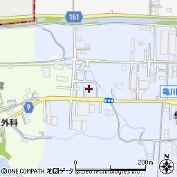 和歌山県海南市且来23周辺の地図