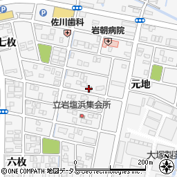 徳島県鳴門市撫養町立岩元地235周辺の地図