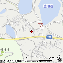 香川県三豊市高瀬町比地897周辺の地図
