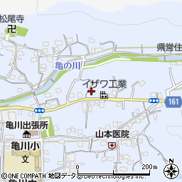 和歌山県海南市且来366周辺の地図