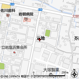 徳島県鳴門市撫養町立岩元地164周辺の地図