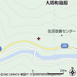 篠原宇井線周辺の地図