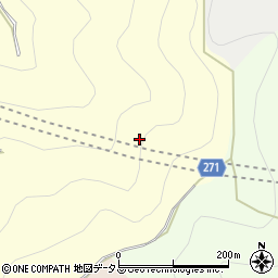 七宝山トンネル周辺の地図