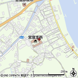 今治市宮窪公民館周辺の地図