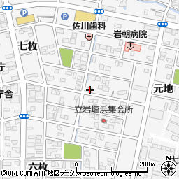 徳島県鳴門市撫養町立岩元地240周辺の地図