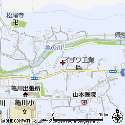 和歌山県海南市且来369周辺の地図