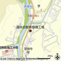 香川県高松市塩江町安原上東339-12周辺の地図