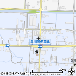 和歌山県海南市且来59周辺の地図