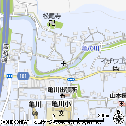 和歌山県海南市且来278周辺の地図