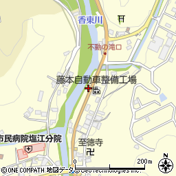 香川県高松市塩江町安原上東339-11周辺の地図