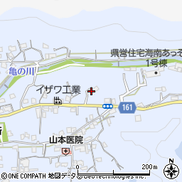 和歌山県海南市且来948周辺の地図