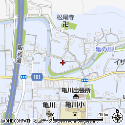 和歌山県海南市且来285周辺の地図