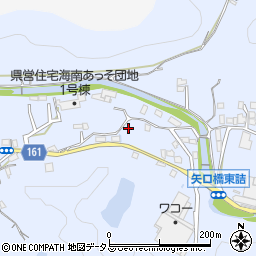 和歌山県海南市且来439周辺の地図