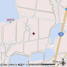 香川県三豊市高瀬町下勝間1959-1周辺の地図