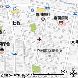 徳島県鳴門市撫養町立岩七枚187周辺の地図