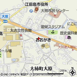 広島県江田島市大柿町大原1093周辺の地図