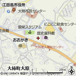 広島県江田島市大柿町大原1076周辺の地図