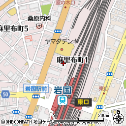 山口銀行岩国支店周辺の地図