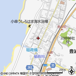 小串停車場線周辺の地図