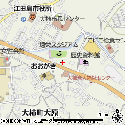 広島県江田島市大柿町大原1087-6周辺の地図