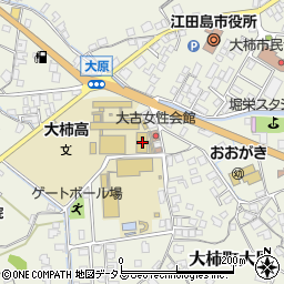広島県江田島市大柿町大原1244-1周辺の地図