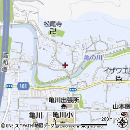 和歌山県海南市且来281周辺の地図
